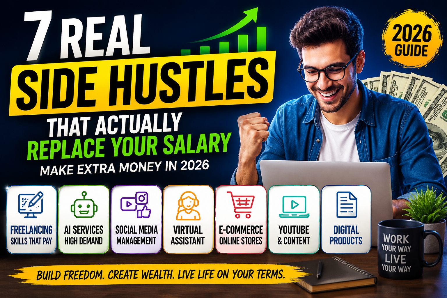 7 High-Income Side Hustles That Are Actually Worth Starting in 2026