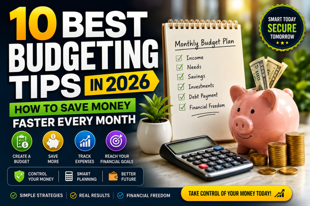 10 Best Budgeting Tips in 2026: How to Save Money Faster Every Month