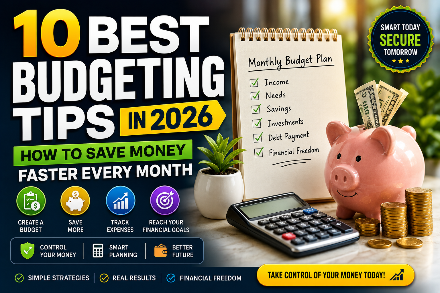 10 Best Budgeting Tips in 2026: How to Save Money Faster Every Month