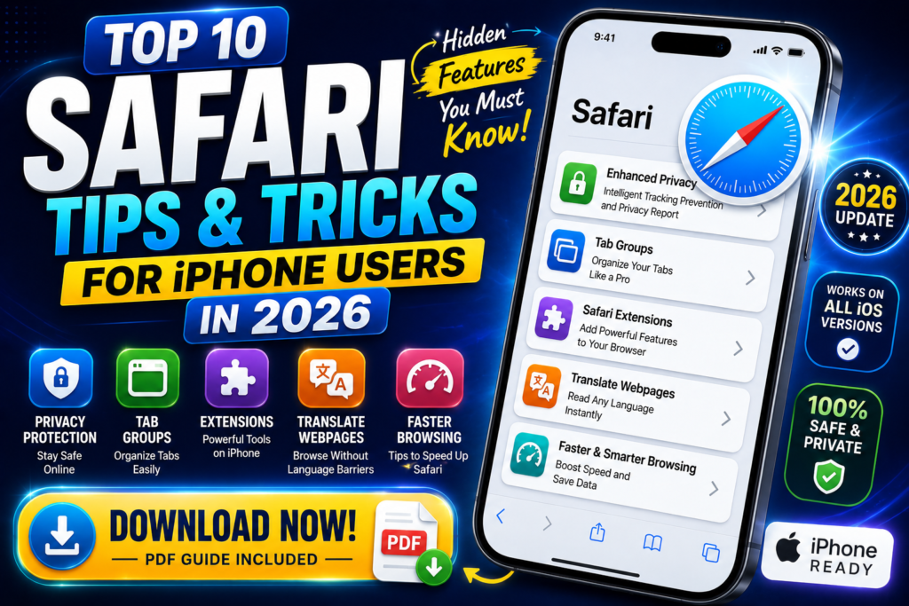 Safari Tips and Tricks 2026: 10 Secret iPhone Browser Features You Need to Try